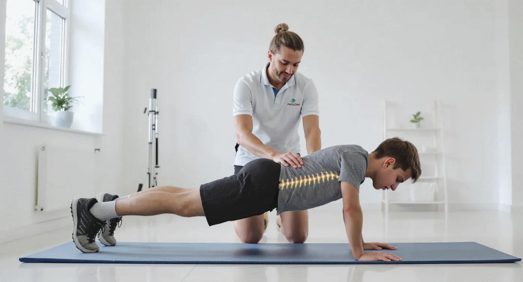scoliosis physiotherapy at bridges speech center